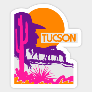 Tucson Vintage Style Decal Sticker